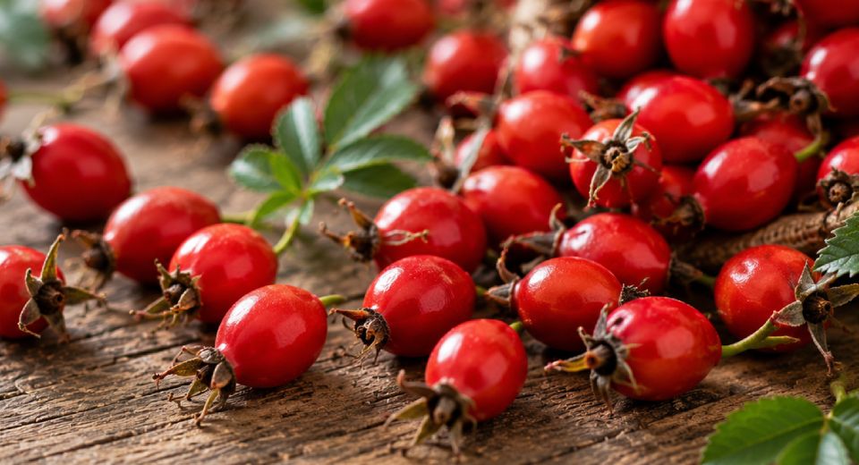 Als Hagebutten bezeichnet man die ungiftigen Sammelnussfrüchte verschiedener Rosenarten - besonders der Hundsrose.