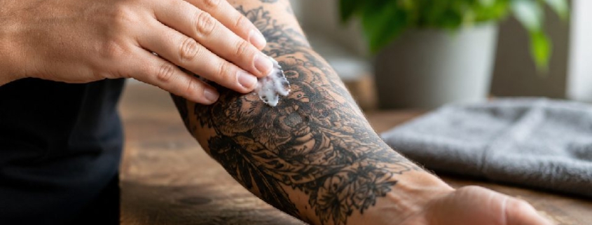 Tattoo richtig pflegen: Tipps für die Heilungsphase